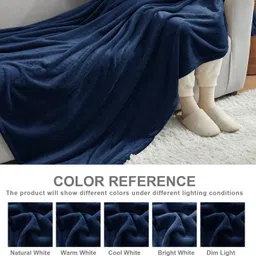 anadhika Solid Queen AC Blanket for Mild Winter image 4