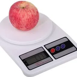 AVSJMKJ SF400(sf400) weighing scale tare function (upto 10 KG) fruits, vegetables, other items, LCD Display weighing scale, tarajoo, kata, chota taraju, SF-400 Weighing Scale, White colour weighing scale, SF-400 Weighing Scale image 3
