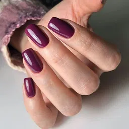 thtc Lustrous shine nail polish purple image 3
