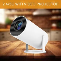 Guggu Protable Projector for Home 4K Support With Built-in Apps Netflix, YouTubeB471 (4500 lm / 1 Speaker / Wireless / Remote Controller) Portable Projector image 1
