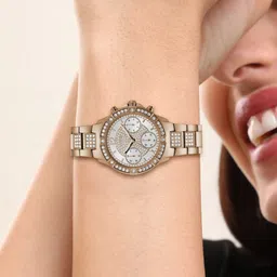 guess White Dial Analog Watch - For Women U1071L3M image 2