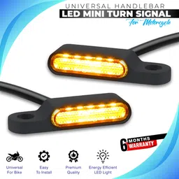 mikanix Front, Side LED Indicator Light for Universal For Bike Universal For Bike-picture-12