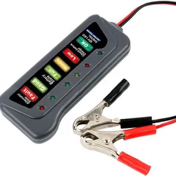 lukzer 12V Tester Alternator for Vehicles with 6 LED Lights Digital Battery Tester image 5