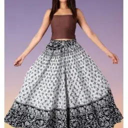 tankaviss Women Printed Regular White Skirt-picture-29