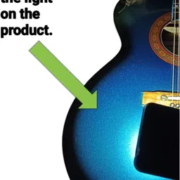 sk signature Blue metallic venus Acoustic Guitar Rosewood Rosewood Right Hand Orientation image 2