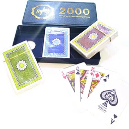 gulabsons NYLON 2000 100 % PURE PLASTIC PLAYING CARDS (HIGH QUALITY ) (SET OF 3)-picture-10