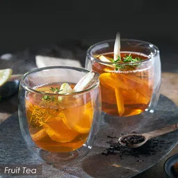 baskety (Pack of 4) Double Wall Coffee Cups,Coffee Mug, 250ml Set of 4 i02 Glass Set Water/Juice Glass image 4