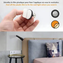 henve 4 in 1 Desk Light Touch Sensor with Stand and Usb Charging,Magnets 3 Brightness Table Lamp image 5