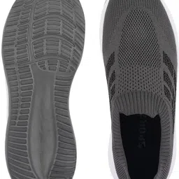 nvisan FK-01-GREY Slip On Sneakers For Men image 4