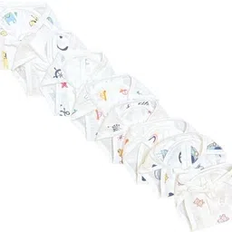 milu & moo Muslin Non-Padded Washable Reusable Muslin Diapers/Nappy (0-3M)-picture-13