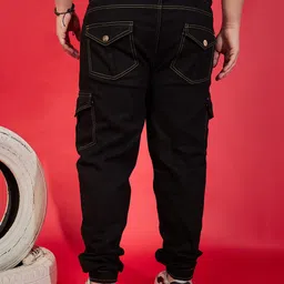 bigbanana Men Regular Mid Rise Black Jeans image 2