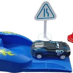 bestie toys FunBlast Rapid Launcher Cars Play Set Toys - Die Cast Metal Toy Car image 1