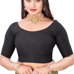 pt priyanka textiles Round Neck Women Blouse-picture-8