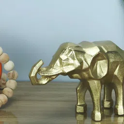Maison Modern Gold-Toned Textured Curio Showpiece-image-47