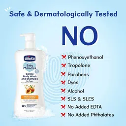 chicco Gentle Bodywash And Shampoo, Paraben & Phenoxyethanol Free 0M+ image 4