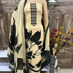 printchoice Unstitched Pure Cotton Salwar Suit Material Printed-picture-35