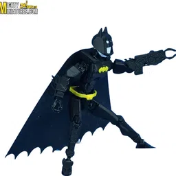 mighty miniatures Dark Sentinel Action Figure | 14 cm with weapons pack image 4