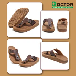 doctor health super soft Men Flip Flops image 4