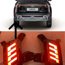 dda enterprises Rea Led Reflector Back Light for Creta 2024 Present with matrix Indicator type A Car Reflector Light-picture-21