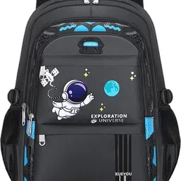 taylored home Cute Bunny Astronaut Backpack with Colorful Sequins Waterproof School Bag Waterproof Backpack-picture-17