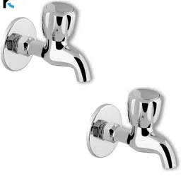 kamal Bib Cock - Crystal (Set Of 2) (CRL-3012-S2) Bib Tap Faucet-picture-36