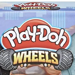 play-doh Wheels Cement and Pavement Buildin' Compound 2-Pack Ages 3 and Up image 3