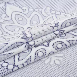 mangeram Cotton 2 Seater Floral Table Cover image 3