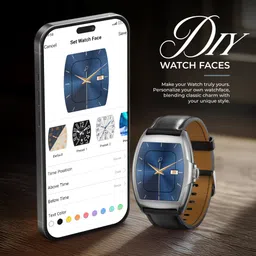 Pebble Regal 1.77-inch True HD Display, BT Calling, Health Monitor, Smart Assistant Smartwatch image 5