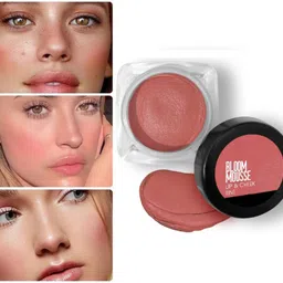 Lip and Cheek Mud Tint Edgy Red Creamy Matte Mousse-image-1