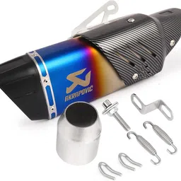 asryd Yamaha, KTM, Nissan, Honda, Bajaj, Kawasaki, Hyosung, Suzuki Universal For Bike Full Exhaust System-picture-12