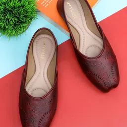 TRASE Traditional Jutis for Women & Girls, Comfortable Ethnic Footwear Bellies For Women-image-65