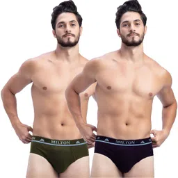 milton Pack of 2 Solid Men Brief-picture-18