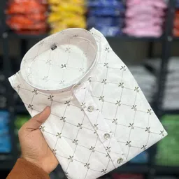 seawind Men Printed Cotton Blend A-line Kurta image 1