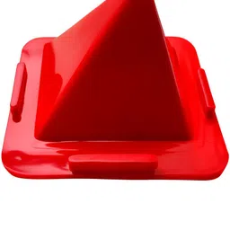 Paradise sales Pack of 2 Red Premium Portable four Square Shape Mobile stand Mobile Holder Mobile Holder image 3