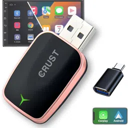 crust AutoLink W20 Wireless CarPlay & Android Auto Adapter Convert Wired to Wireless Car Stereo-picture-10