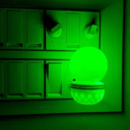 h decor 0.5 W Basic Round Plug & Play Night Bulb image 4