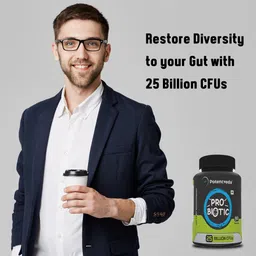 potentveda Probiotics Supplement 25 Billion CFUs for Men & Women 90 Capsules Capsules image 5