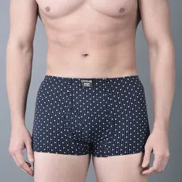 dollar bigboss Pack of 3 Soft Combed Cotton Printed Men Trunk image 2
