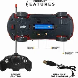 elsort 3D Famous Car Remote Control Racing Car for Kids image 4