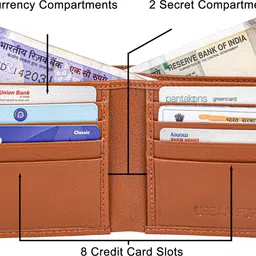 urban forest Men Casual, Formal Brown Genuine Leather RFIDWallet image 3