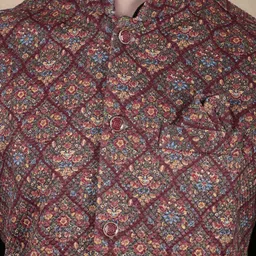 koshin Printed Men Waistcoat image 2