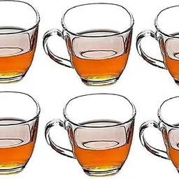 merdwal Crystal Clear Toughened Glass Tea Cup with Convenient Solid Handle Cups Glass Glass Coffee Mug-picture-22