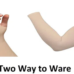 jeniry Hand Gloves / Arm Sleeves for Men & Women | Sun Protector Riding Gloves image 3