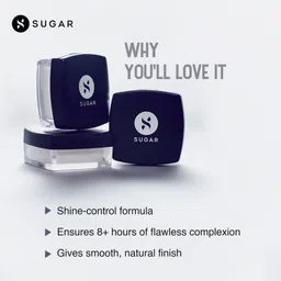 sugar cosmetics All Set To Go Translucent Powder Compact image 4