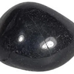 hoseki Natural Black Tourmaline Pebble 135.3ct Regular Asymmetrical Crystal Pebbles-picture-34