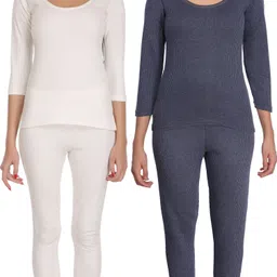 Selfcare Winter Collection Women Top - Pyjama Set Thermal-picture-10