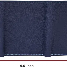 urban forest Men Blue Genuine Leather Wallet image 4
