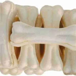 pet clue (5 Inch Pack of 5) Dog Pet Food Press Bone Calcium&Twisted Chicken Dog Chew Bone Chicken Dog Chew-picture-28