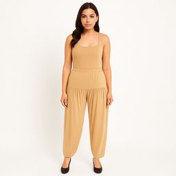 cozyplay Solid Viscose Women Harem Pants-picture-18