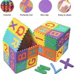 popplop EVA Foam Mat Puzzle Numbers & Letters Floor Mats Learning Toys Puzzle Game image 5